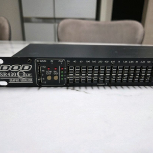 DOD SR430XLR 그래픽 이퀄라이저