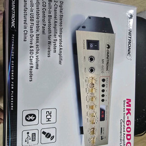 오므프로닉 MK-60DG 인티그레이티드 앰프