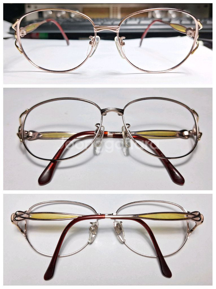 입생로랑 30-6688 오스트리아 빈티지 명품 안경테--3