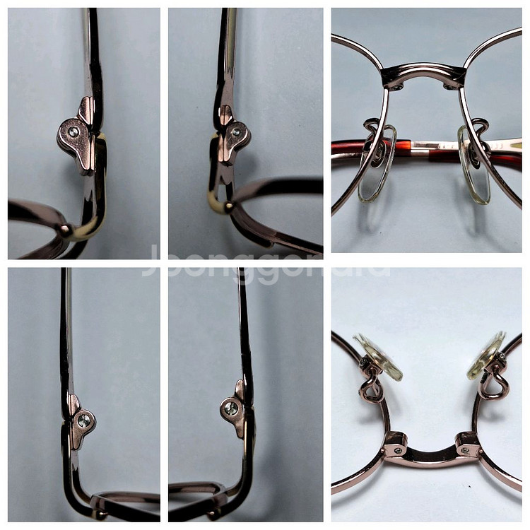 입생로랑 30-6688 오스트리아 빈티지 명품 안경테--8