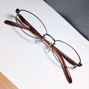 up-4100S 유피 레노마 빈티지 브라운 안경테 일본