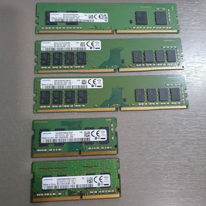 삼성 DDR4 8GB 3개 노트북 pc4 2개 일괄 메모리