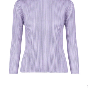 플리츠플리즈 이세이미야케 먼슬리탑 페일라벤다 4