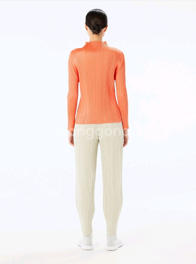 플리츠플리즈 이세이미야케 먼슬리탑 페일라벤다 4--2