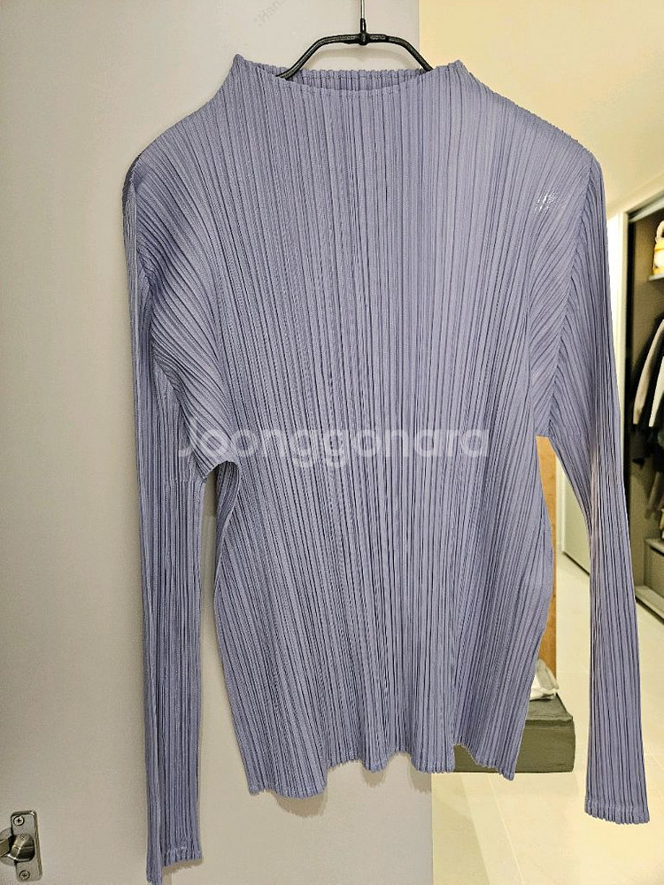 플리츠플리즈 이세이미야케 먼슬리탑 페일라벤다 4--3