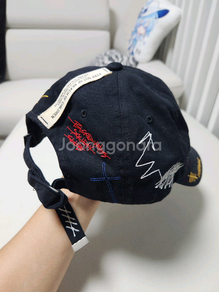 Stigma Vatos Society 블랙 볼캡 모자--3