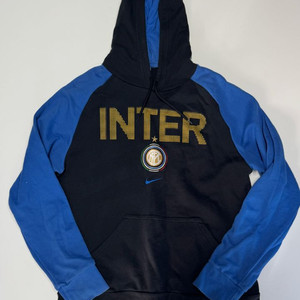 희귀!! 나이키 올드스쿨 인터밀란 풀오버 후드티 L