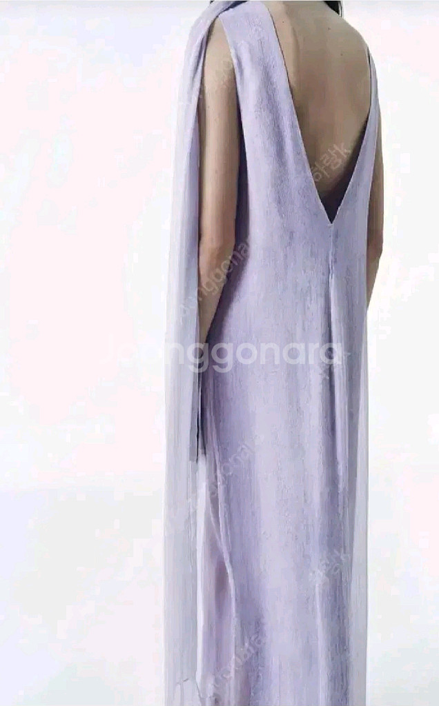 zara 자라 스카프 디테일 프린트 플루이드 원피스 - M--4