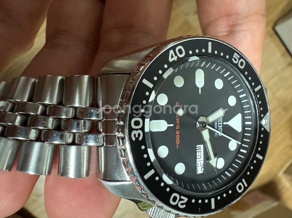 세이코 skx007 박스포함--8