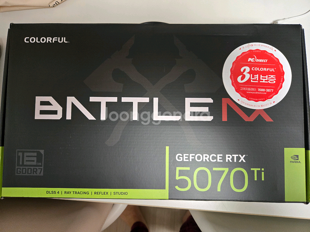 컬러풀 RTX 5070Ti 토마호크 팝니다.--0
