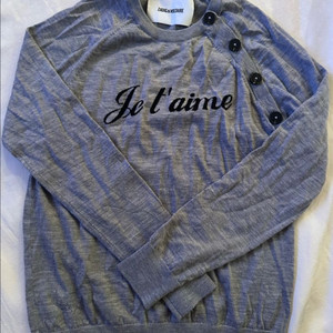 쟈딕앤볼테르 메리노 울 니트