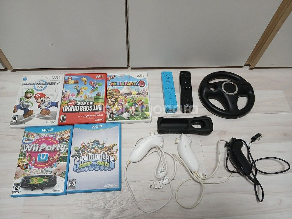 닌텐도 Wii 게임 콘솔 세트--0