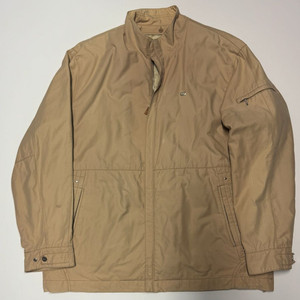 라코스테 은장 베이지 블루종 봄버 자켓 L