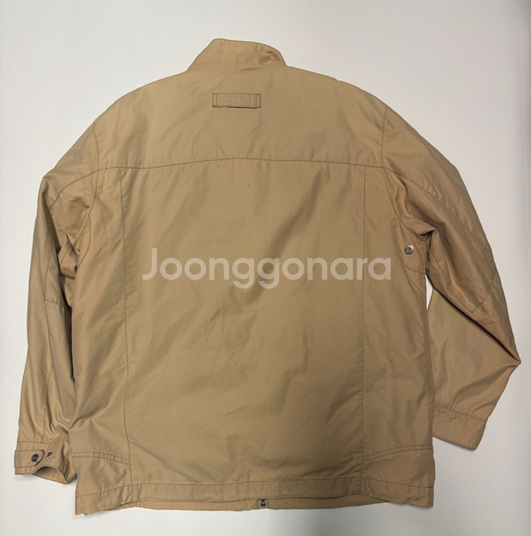 라코스테 은장 베이지 블루종 봄버 자켓 L--1