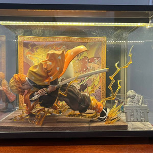 귀멸의칼날 tnt 젠이츠 레진 피규어