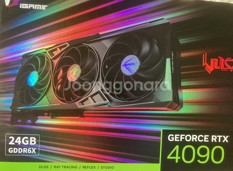 컬러풀 RTX4090 불칸 COLORFUL iGame Vulcan OC RTX 4090 24GB--0