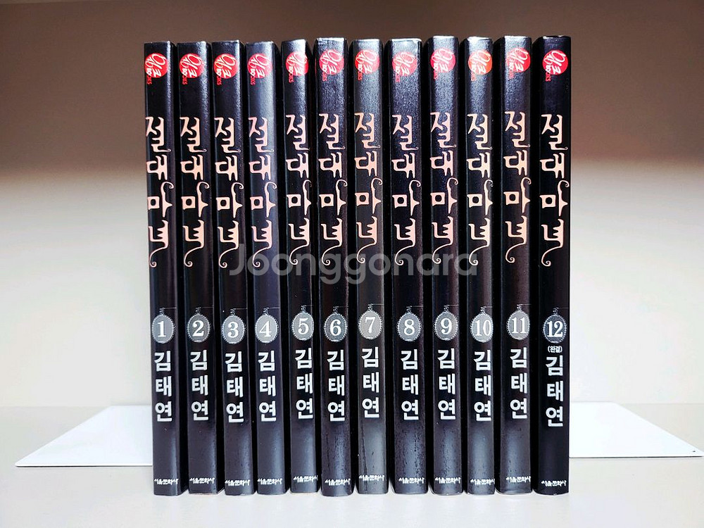 만화책 급처) 김태연 절대마녀 1~12 전권 완결--0