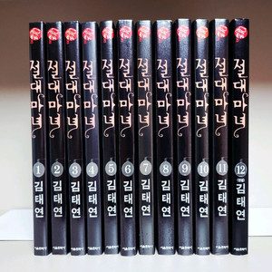 만화책 급처) 김태연 절대마녀 1~12 전권 완결