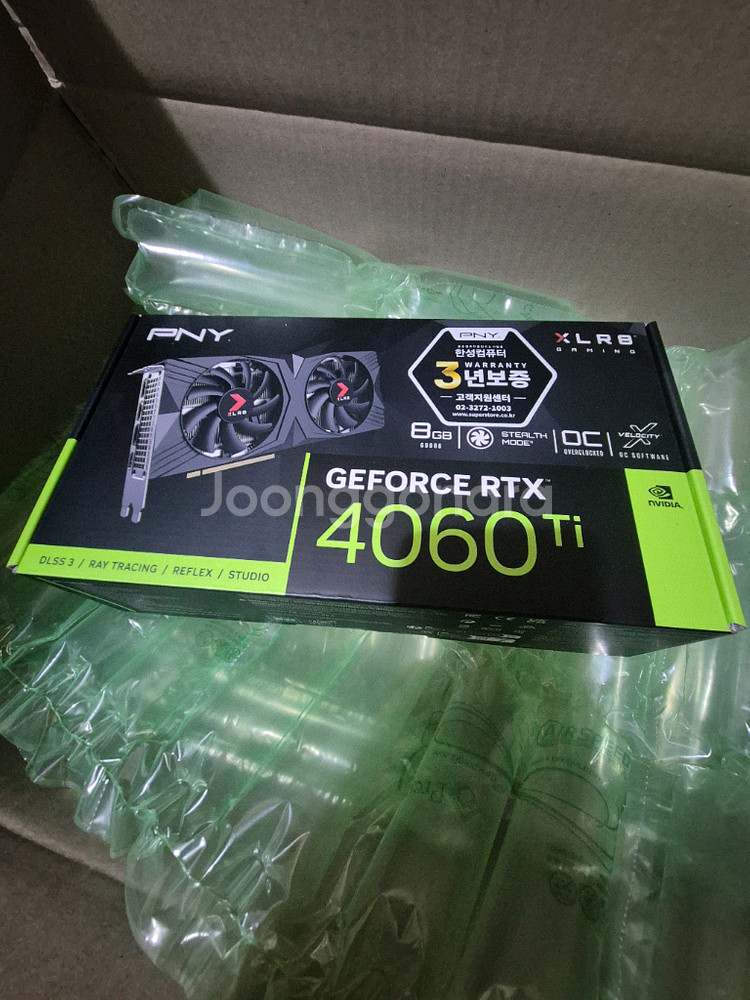 미개봉 RTX 4060 Ti 그래픽카드--0