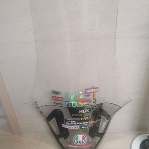 PCX 롱롱스크린 95cm. 다이+브라켓 포함.