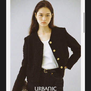 얼바닉30 캄파리 트위드 자켓