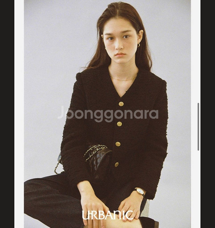 얼바닉30 캄파리 트위드 자켓--1