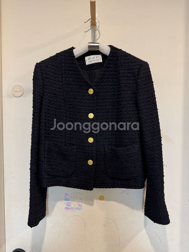 얼바닉30 캄파리 트위드 자켓--2