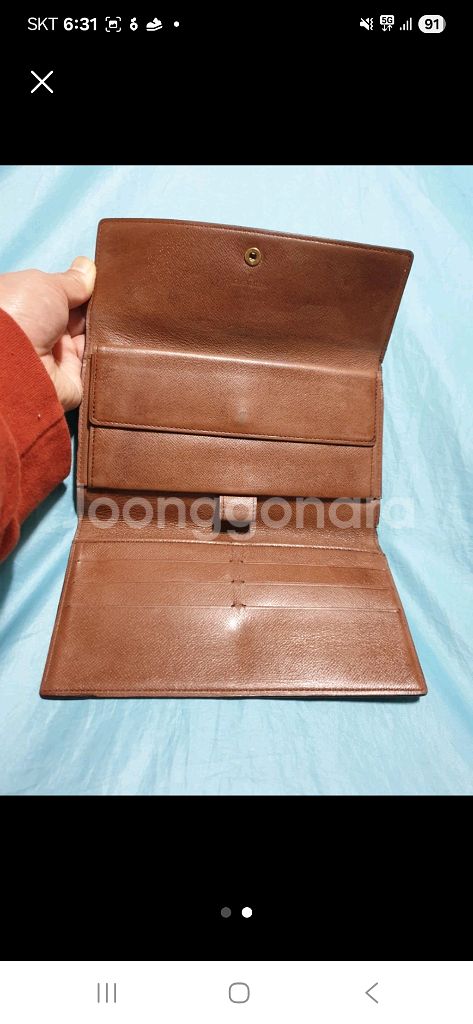 루이비통 장지갑 정품 인기제품 수납공간 넉넉하고 실용적--1