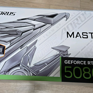 기가바이트 RTX 5080 어로스 마스터 아이스