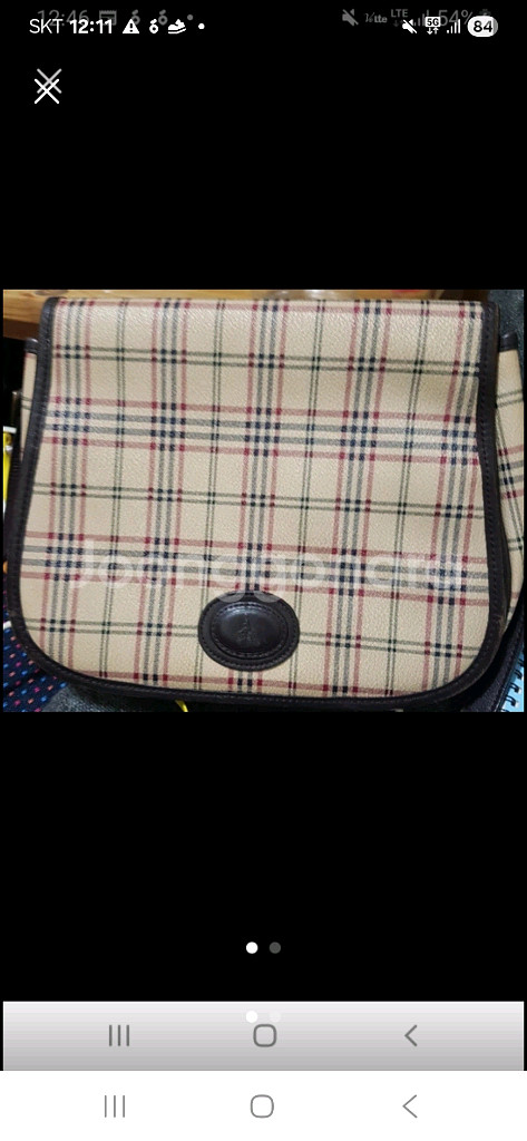 빈폴 가죽 크로스백 정품 인기제품!--0