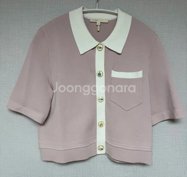 maje 마쥬 박지현 니트 크롭가디건 2사이즈--3