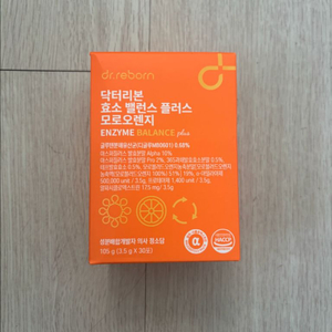 닥터리본 효소 밸런스 플러스 모로오렌지 미개봉