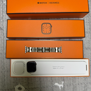 애플워치10 에르메스 42mm + 사티네 m사이즈 s급