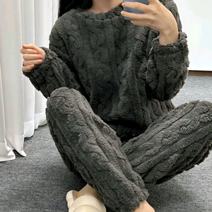 새 상품)극세사 수면 잠옷 블랙