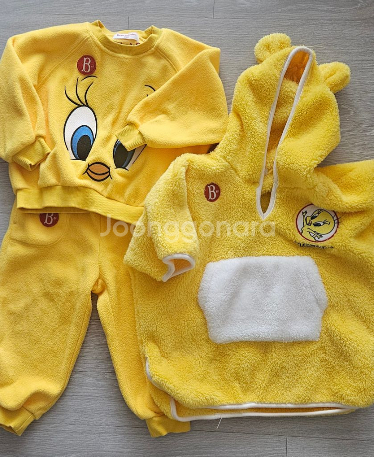 베베드피노 루니툰즈 상하복100+캠핑옷?s--1