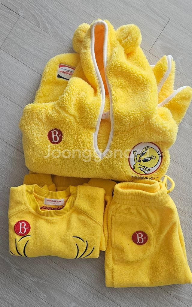 베베드피노 루니툰즈 상하복100+캠핑옷?s--0