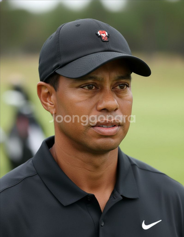 나이키 초레어 빈티지 미국 한정판 타이거우즈 골프 나일론 볼캡 모자 운동--7