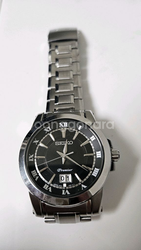 세이코 프리미엄 쿼츠 상태 좋음--0