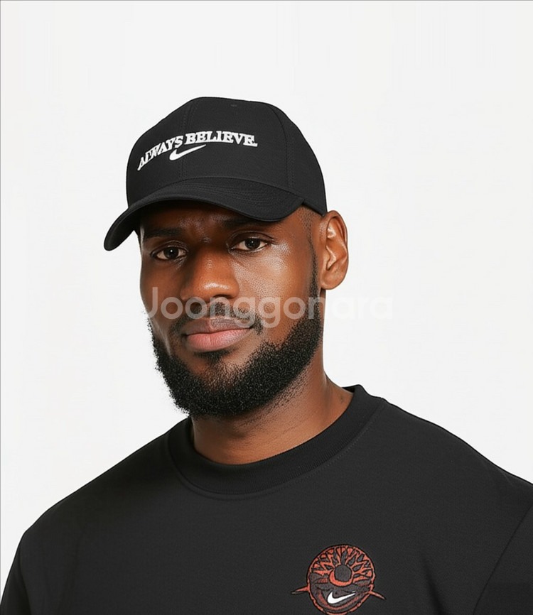 나이키 초레어 헤리티지86 르브론 제임스 올웨이즈 빌리브 미국 볼캡 모자--1