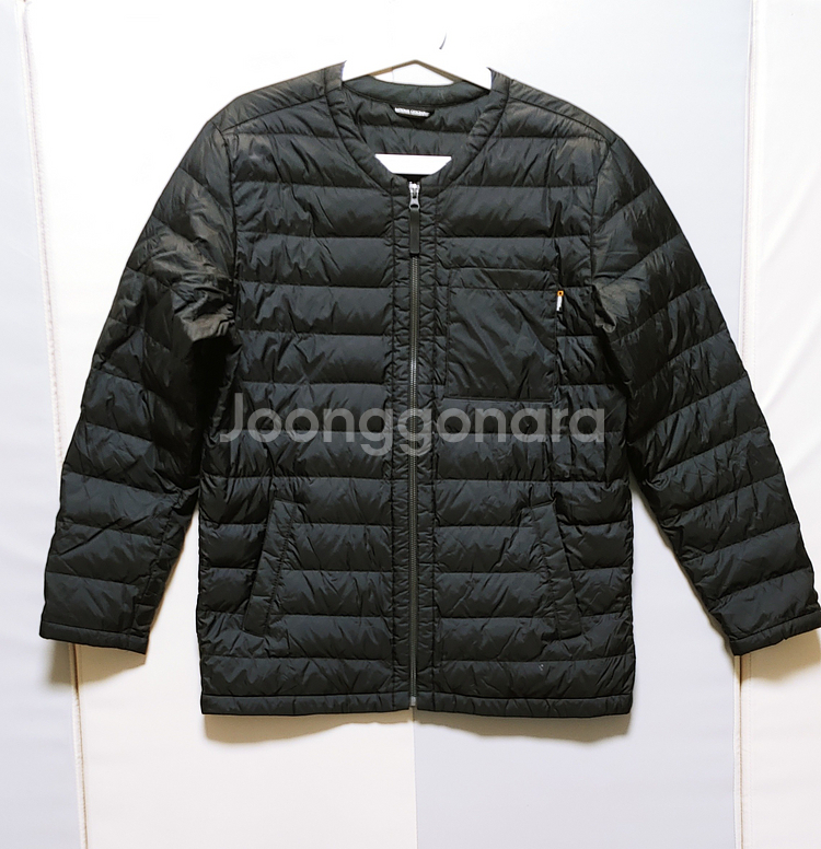 [XL] 내셔널지오그래픽 경량 패딩점퍼 블랙525--0