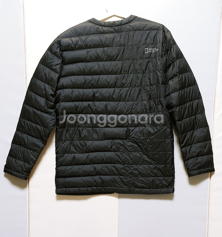 [XL] 내셔널지오그래픽 경량 패딩점퍼 블랙525--2
