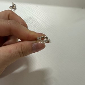 빈티지티파니 엘사 퍼레티 오픈하트 반지 50호