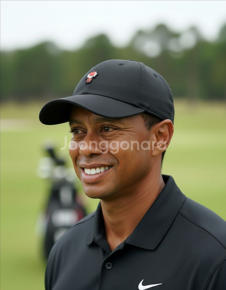 나이키 초레어 새제품 미국 한정판 타이거우즈 골프 나일론 볼캡 모자 운동--6