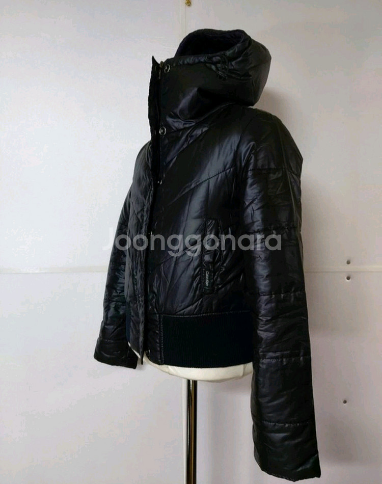 55)CK 캘빈클라인 후드숏패딩--1