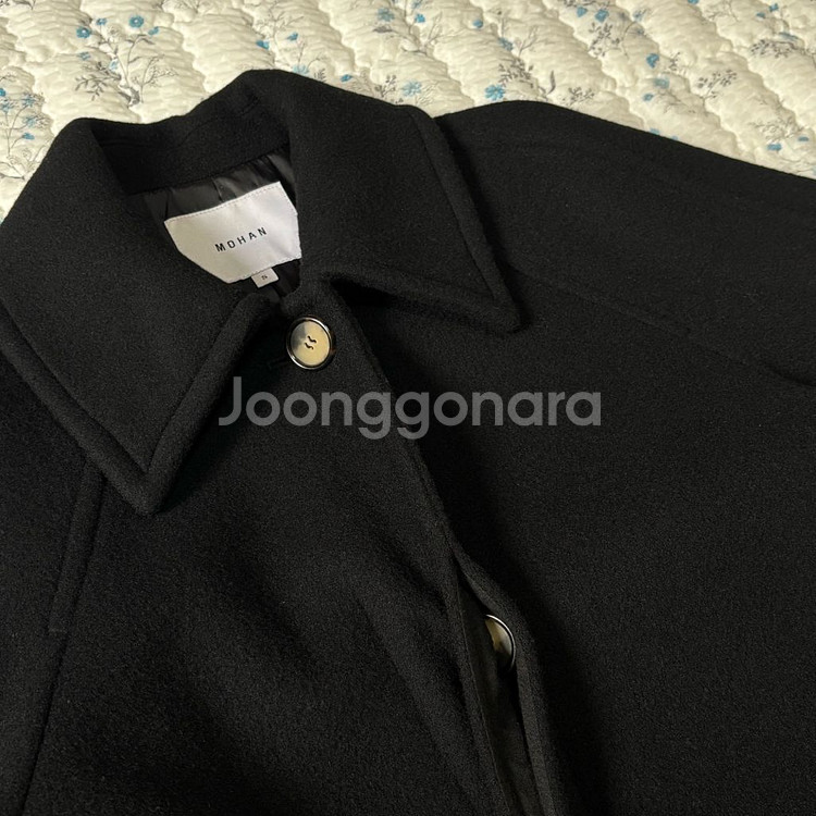 mohan 모한 NTW 프리미엄 싱글 울 코트--2