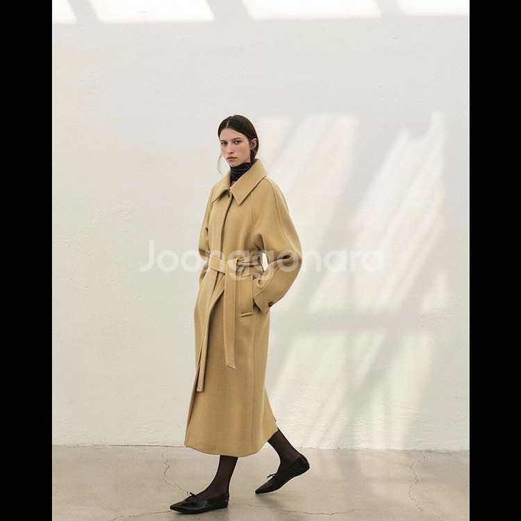 mohan 모한 NTW 프리미엄 싱글 울 코트--7