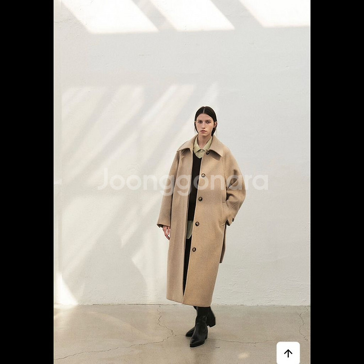 mohan 모한 NTW 프리미엄 싱글 울 코트--9