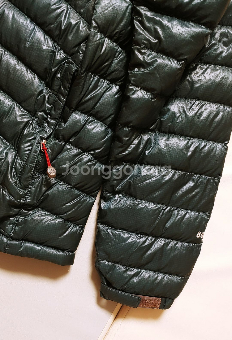 [XL] 노스페이스 서밋 경량 패딩점퍼 800 카키526--2