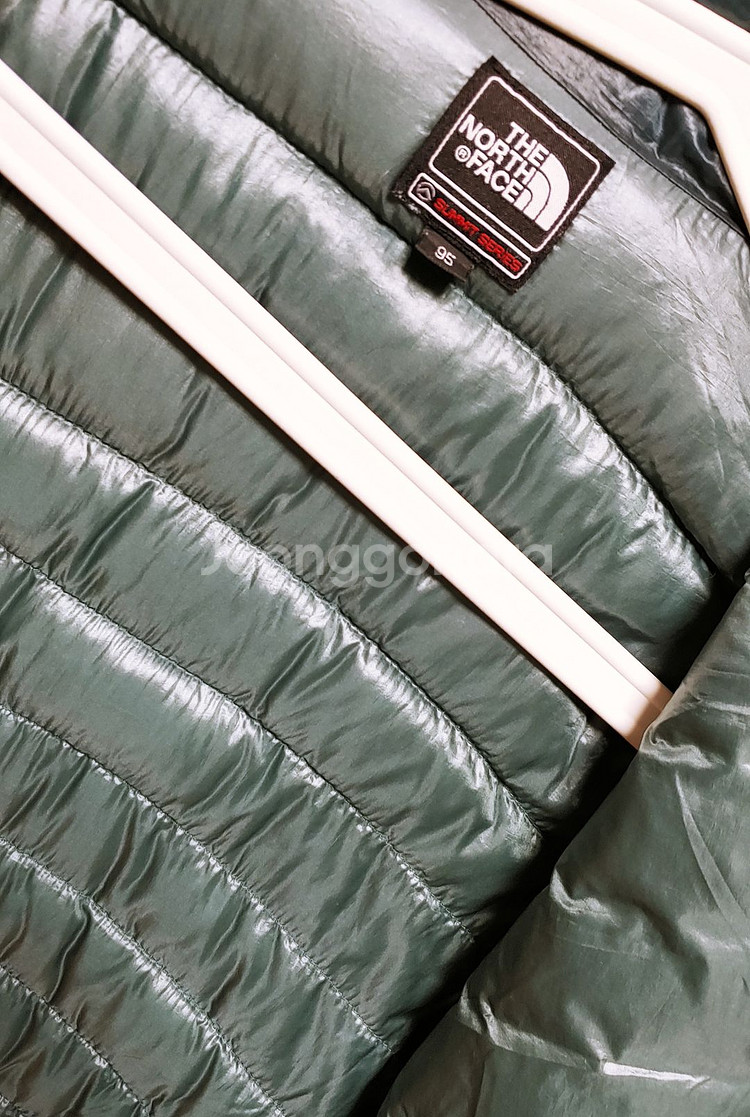 [XL] 노스페이스 서밋 경량 패딩점퍼 800 카키526--1