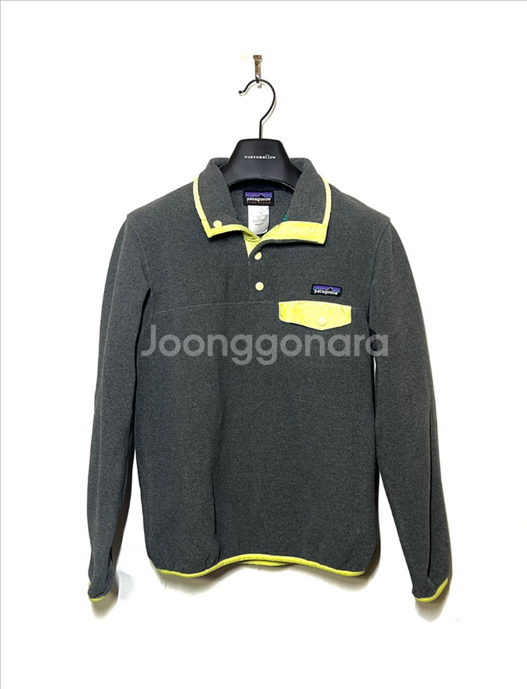 파타고니아 초레어 빈티지 신칠라 아노락 자켓 그레이/옐로우 우먼스 S--0